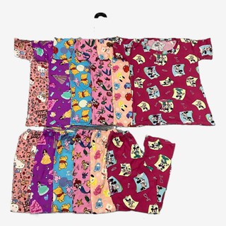【New product】✜"Uni-K" CUTE Terno Pajama Sleepwear For Kids (Cotton Spandex) Character Prints (2-12