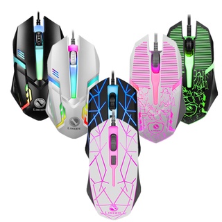 LIMEIDE S1 308 309 Gaming Mouse 7 Color LED Breathing Light USB Wired