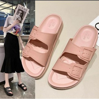 Fashion slippers #1962-2 Korean fashion two strap slide slippers for ladies ( ADD TWO SIZE ) (6)