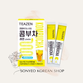 Teazen Kombucha Lemon 5g per stick (BTS Jungkook favorite healthy drink)