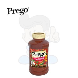 Prego Pasta Sauce, Traditional Italian Tomato Sauce, 45 Ounce Jar
