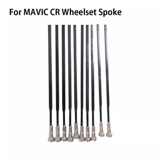 5PCS MAVIC CR AK EQ Wheelset Spoke Road Bike Straight Flat Spokes with Spoke Cap Bicycle Spoke Black