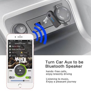 Universal Bluetooth Car Kit AUX Audio Music Receiver (Black) (2)