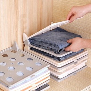 10PCS T Shirt Folder Board Lazy Folding Clothes Organizer Wardrobe Clothes Dividers Easy Tray