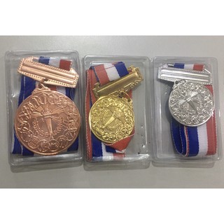 Medals (all sports 12 events) regular size 3.5cm diameter 4.5cm diameter