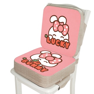 ✁Baby Dining Chair Booster Cushion Cartoon Kids High Chair Seat Pad Chair Heightening Cushion Child