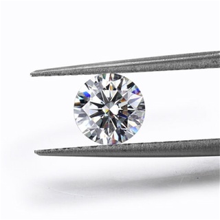 moissanite EF color 4mm 0.3*3ct/pack of round brilliant cut lab grown diamond for ring earring brace (1)