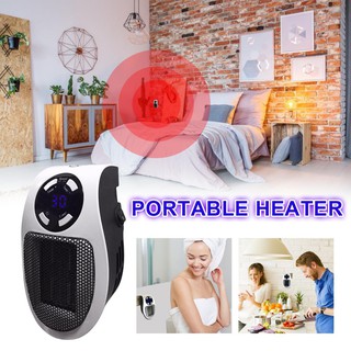 Portable Mini Handy Electric Heater Radiator Plug In Hot Air Fast Wall Warmer Blower Heaters Fan Hom