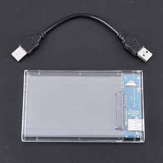 External Hard Drive Enclosure Usb 2.0 To Sata Ssd And Hdd Case Support 4Tb 2.5-Inch Drive Compatible (8)