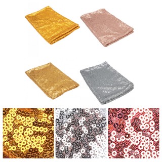 New Sparkly Sequin Tablecloth 130cm Square For Weddi_WL (3)