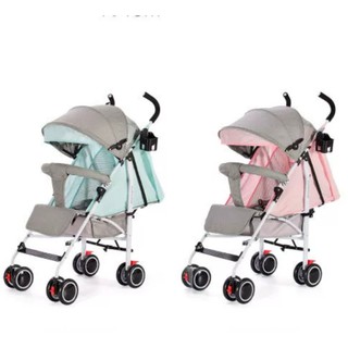 ＴＯＷＮＳＨＯＰ Baby Foldable Portable Stroller Push Chair Baby Travel Trolley