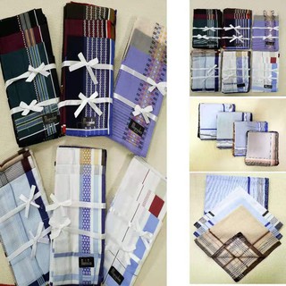Cotton Set Handkerchief 12pcs per pack. for men and women. (#S)