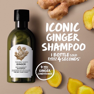 The Body Shop Ginger Anti-Dandruff Shampoo hair growth ginger shampoo hair shampoo and conditioner (2)