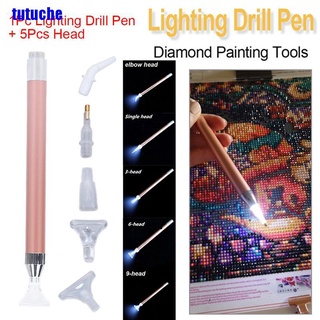 【hot sale】5D Diamond Painting Pen Lighting Point Drill Pen DIY Craft Diamond Accessories