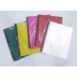 Clearbook Refillable A4 Size 10 pockets
