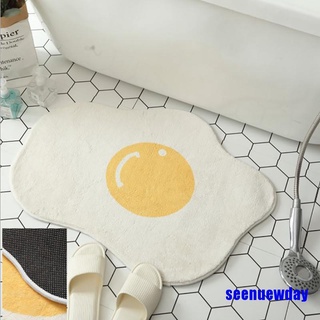 Egg Bathroom Rug Bedroom Floor Mats Nordic Welcome Doormat Chic Room Decor