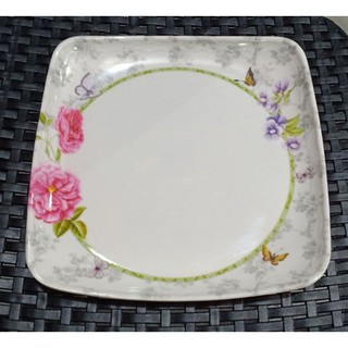 1PC 10 inches Melamine Plate Floral Design (Melaware Dining Plate) MAKAPAL (4)