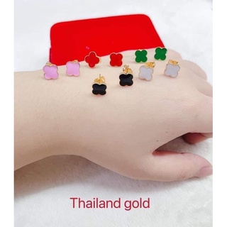 EK cod Thailand gold earring free box