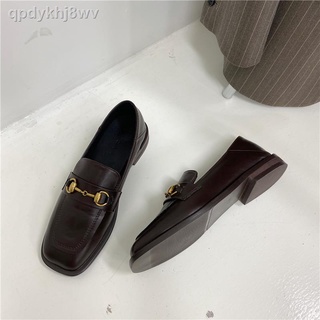 ✽✼British style small leather shoes women s shoes 2021 spring and autumn Korean version of the new f