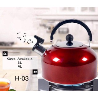 YS Water Grade Stainless Steel Kettle 3.0L Whistling Stainless