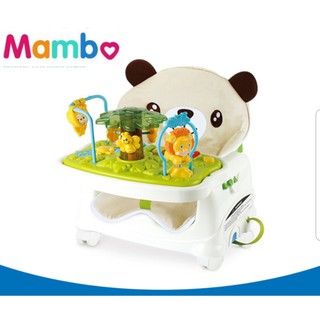 Mambo newborn musical baby seat chair baby booster seat detachable tray with wheels