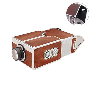 DIY 3D Projector Mini Smartphone Projector Light Adjustable Mobile Phone Holographic Projection