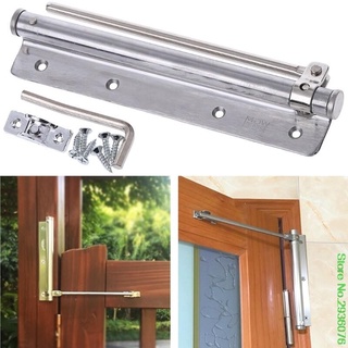 Home Improvement☒Automatic Door Self-Closing Hinge Home Concealed Doors Hinge Buffer Door Closer