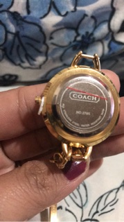 Coach watch with box (2)
