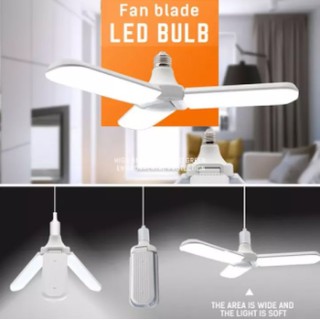 Quality 45W Foldable Fan Blade LED Light Bulb Tri-Fan Ceiling Bulb