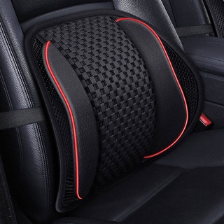 ❐✼❒Non-Deformation Bold Summer Ventilation Breathable Car Waist Cushion Back Cushion Office Seat Sum