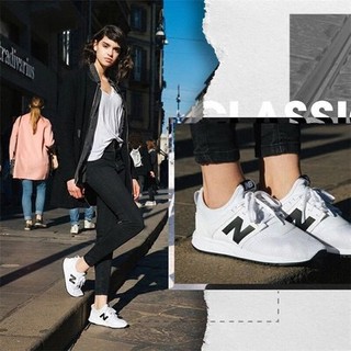 【READY STOCK】New balance/NB 247 White sneakers for men/women