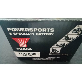 Yuasa YTX7A-BS Battery