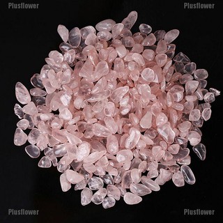 Plusflower Natural Pink Rose Minerals Crystal GemStone Specimen Grinding Powder Healing,