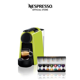 Nespresso® Essenza Mini Coffee Maker Lime Green with Complimentary Welcome Coffee Set (1)