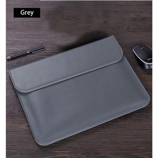 Newest UltraThin Notebook Sleeve PU Leather Pouch for Apple Macbook Air / Macbook Pro 13 inch