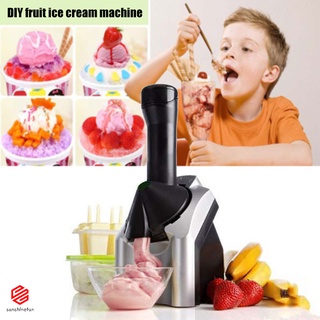 Home Ice Cream Maker Electric Fruit Sorbet Machine for Making Healthy Vegan Ice Cream Desserts (1)