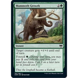 Mammoth Growth - Kaldheim - MTG - NM