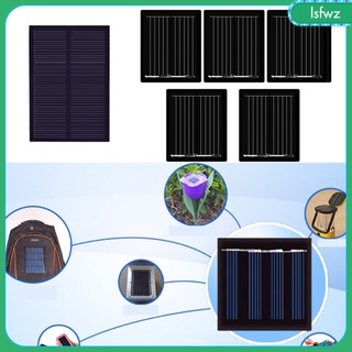 5Pcs Mini Power Small Polycrystalline Solar Cell Panel Module For DIY Solar Light Phone Battery Charger 30x25mm 1V