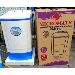 COD) Micromatic washing single 6.5kg MWM-650