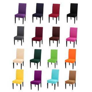 Ready Stock & COD,Universal Chair Cover Stretchable Elastic Dinning Chair Seat Cover Anti-Dirt
