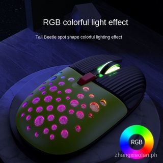 Viper BeetleBM900Wireless Mouse RechargeableRGBLuminescence2.4GCute and Compact Office Business Game