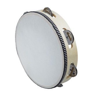 ✐Ready stock-8" Musical Tambourine Tamborine Drum Round Percussion Gift for KTV Party V5T7