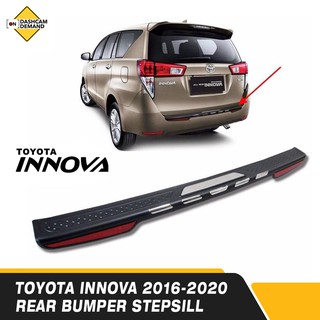 Toyota Innova Rear Bumper Stepsill Protector Year Model 2016 - 2020 (Please Read Instructions Below)