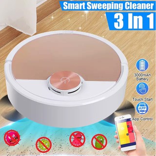 【COD】household Sweeping Robot Robotic Vacuum Cleaners Smart Robot Vacuum Cleaner【App Control 】 (1)