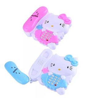 kitty Telephone toys battery operated ( random color ) Please write down your favorite color