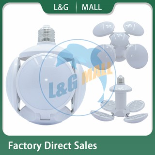 Foldable Football UFO Led 360 Degree Light Bulb Ceiling Lamp
