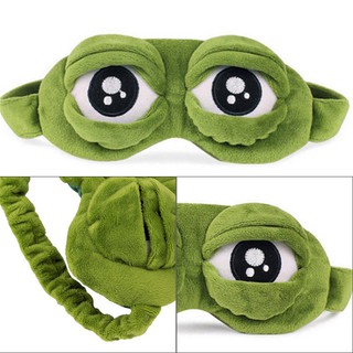 3D Pepe The Frog Sad Frog Eye Mask Cover Sleeping Rest Sleep (7)