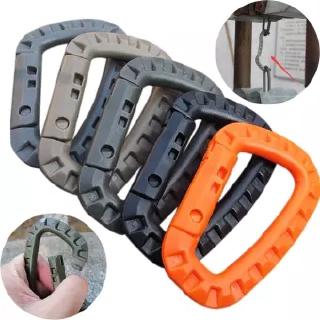 Hanging Large Big Quickdraw Carabiner Clasp Clip Hook Buckle Snap Climb Hike Outdoor Webbing molle attachment backpack