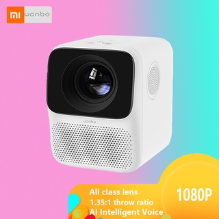 【Available】-Xiaomi Wanbo Projector T2 Free/Pro/Max(Global Version) Mini LCD Laser 1080P Multimedia P