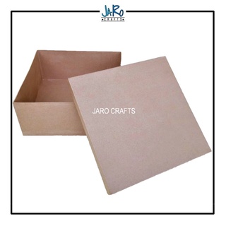 12x12x5 inches Kraft Square Hard Box/Gift Box (2)